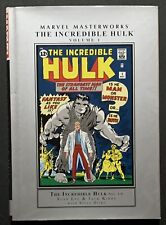 Marvel Masterworks Incredible Hulk vol 1 Lee Kirby & Ditko hardcover used good picture