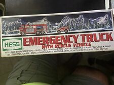 Hess 2005 Emergency Truck With Rescue Vehicle - N128 picture