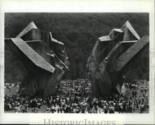 1983 Press Photo Sutjeska National Monument in 1984 Winter Olympics Sarajevo picture