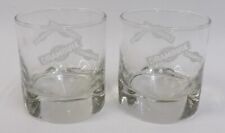 Set 2 Drambuie Whiskey Heavy Dimpled Bottom Liquor Glasses picture
