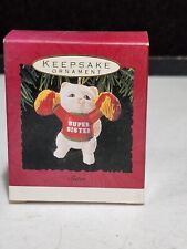 1993  Hallmark Super Sister Cheerleader Keepsake Ornament IN BOX GR picture
