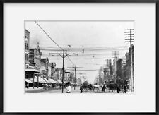 Photograph of Kansas. Topeka Summary: Street scene with overhead wires for stree picture