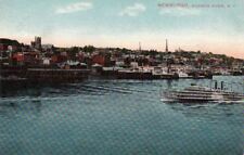  Postcard Newburgh Hudson River NY  picture