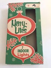 Vintage String Christmas Lights C7 Beck/Noma Working Canada picture
