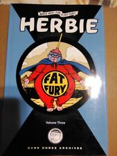 Herbie Archives Volume 3 Dark Horse Books Ogden Whitney's Fat Fury  picture
