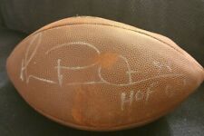 MICHAEL IRVIN SIGNED NFL FOOTBALL DALLAS COWBOYS HOF 07 EMMITT W/COA+PROOF RARE  picture