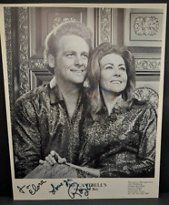 Country Singers The Cantrell's Cindy and Roy Press Photo with Signatures picture