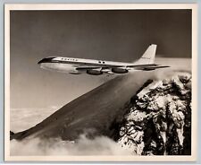 Aviation Airplane Boeing Dash 367-80 Experimental 1960s B&W 8x10 Photo C1 picture