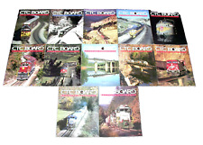 Vtg 1997 CTC Board Magazines Train Railroad Illustrated Lot Complete Year 12Pc. picture