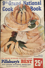 VINTAGE 1957 Pillsbury 9th Grand National Cookbook Pillsbury’s BEST picture