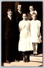RPPC  Family Picture  - Real Photo Postcard  c1920 picture