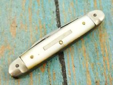 VINTAGE KRUSIUS BROTHERS GERMANY PINCH BOLSTER MOP PEARL 4BL POCKET KNIFE KNIVES picture
