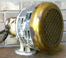 Vintage Federal Sign & Signal Model 28? Fire Truck Siren, Brass Face, Works READ picture