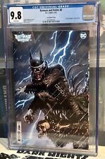 Batman and Robin #8 CGC 9.8 Jim Lee Artist Spotlight Variant Cover Who Laughs MT picture