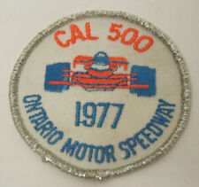 Cal 500 1977 Ontario Motor Speedway Patch Clothing Design 3