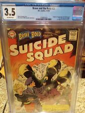 Brave and the Bold #25 CGC 3.5 DC 1959 1st Suicide Squad Key  picture