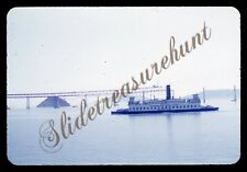Richmond San Rafael Ferry Boat Ship 35mm Slide 1950s Red Border Kodachrome picture