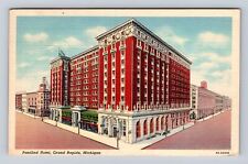 Grand Rapids MI-Michigan, Pantlind Hotel, Advertisement, Vintage c1948 Postcard picture