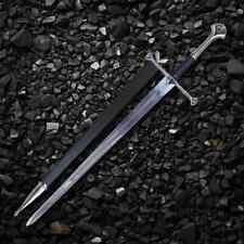 Handmande Anduril sword LOTR sword of Aragorn Narsil LOTR Sword with Wall Mount picture