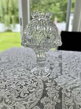 Vintage Fifth Avenue Crystal Portico Fairy Lamp Candle Holder Light Germany 9.5” picture