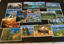Vintage  1976 National Park Service Tourist Brochure And 1984 Post Card 12 Set picture