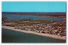 c1960s Madeira Beach Looking Northward Gulf Of Mexico Aerial View FL Postcard picture