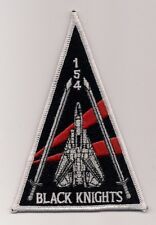 USN VF-154 BLACK KNIGHTS F-14 triangle patch F-14 TOMCAT FIGHTER SQN picture