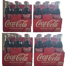 coca cola 8 FL OZ 6pack Glass bottles Pack Of 4 - 24bottels  picture