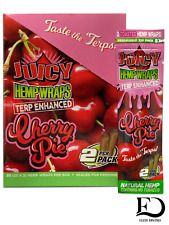 X2 Juicy Jay’s Wraps -cherry pie-Full Box-25ct/Box-2 wraps/pack ( pack of 2 ) picture