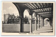 c1930's The Cloister Buildings Wellesley College Massachusetts MA Postcard picture