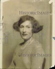 1923 Press Photo Author Eleanor Ramos, editor of 