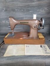 Vintage New Home Sewing Machine Light-Running Al 201 No.13  ⛔️motor no Work picture