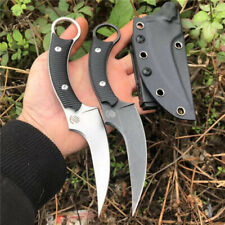 8'' New CNC G10 Handle 440C Blade Survival Hunting Karambit Claw Knife BAS27 picture