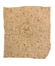 Beautiful Antique Late 18th Century Ottoman Turkish Hand Embroidered Towel 1611 picture
