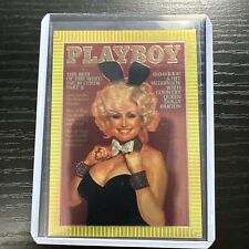 1995 PLAYBOY CHROMIUM COVER CARDS # 56 OCTOBER 1978 DOLLY PARTON Card Chrome picture