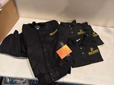 Vintage Remy Martin Cognac Wool Varsity Jacket Men’s Large + 3 POLO SHIRTS NEW picture