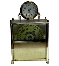 Vintage Mr. Christmas Brass Symphonium Mantle Clock picture