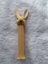 Pez Long Eared Bunny 3.9 Thin Foot Yugoslavia Loose - Red Dispenser Tab -Vintage picture