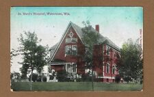 Watertown,WI Wisconsin, St. Mary's Hospital used 1911 picture