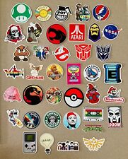 Vinyl Stickers 80's Cartoon Nintendo Ghostbusters Voltron NASA High Quality picture
