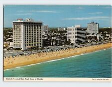 Postcard Typical Fort Lauderdale Beach Scene in Florida Fort Lauderdale FL USA picture