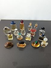Lot Of 17 Vintage Purfume Mini Bottles Samples France Burberry Shalimar Givenchy picture