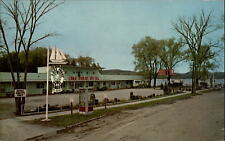Cooperstown New York ~ Lake Front Motel ~ telephone booth ~ postcard sku239 picture