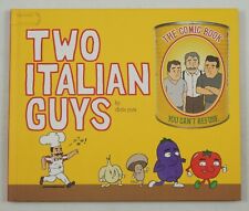 Two Italian Guys GN HC #1 VF/NM signed by Chris Yura - food recipes mangia mafia picture
