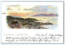 c1905 San Francisco And Golden Gate California CA Antique Posted Postcard picture