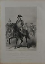 Antique Original 1850's Engraving General Baron Stuben Revolutionary War picture
