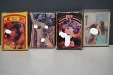 Lot of (4 packs) Vintage Playing Cards Erotica Explicit Naked Adult picture