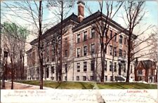 Vintage Postcard Steven's High School Lancaster PA Pennsylvania 1907       F-255 picture