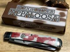 Rough Ryder Appaloosa Smooth Bone Trapper 4 1/8