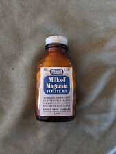Vintage NOS 1960s Rexall Drug Milk Of Magnesia Tablets. Unused. picture